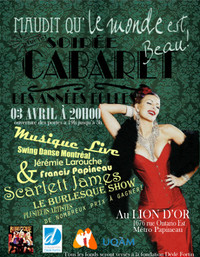 Cabaret Année '20 au bénéfice de la fondation André Dédé Fortin