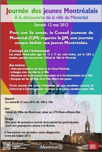 Journée des jeunes Montréalais pour les 12-17 ans