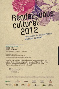 RENDEZ-VOUS CULTUREL 2012 ROSEMONT-PETITE-PATRIE