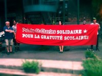 Manifestation de quartier - Pointe Saint Charles