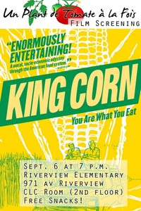 Film Screening / Projection de Film: King Corn