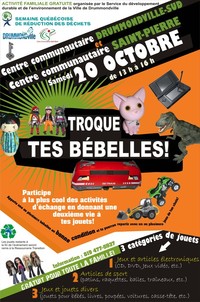 TROQUE TES BÉBELLES (Centre communautaire Drummondville-Sud)