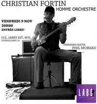 Christian-Homme-Orchestre-Fortin et Phil Moreau au Labo!