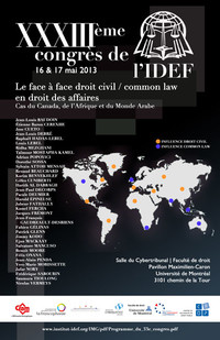 XXXIIIème congrès de l'IDEF