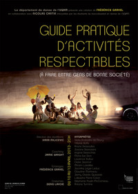 Danse: «Guide pratique d'activités respectables (à faire entre gens de bonne société)»