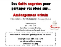 Café angevin sur l'aménagement urbain