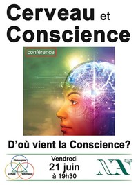 Conférence - Cerveau et Conscience, d'où vient la conscience