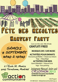 Fête des récoltes | Harvest Party
