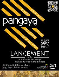 Lancement plateforme web - Pangaya.tv