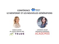Le mentorat et les nouvelles générations : l'expérience d'Academos et de Telus  [Hors programmation]