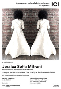 Conférence ICI: «Jessica Sofia Mitrani»
