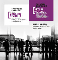 Symposium canadien sur la violence sexuelle dans les milieux d'enseignement supérieur