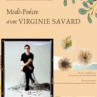 Midi-Poésie avec Virginie Savard